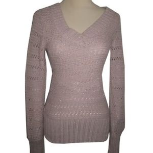 Lucky Brand V-neck Alpaga Wool Blend Sweater XS